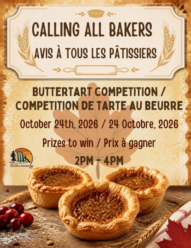 Concours de tartes au beurre des Chutes Coulonge
