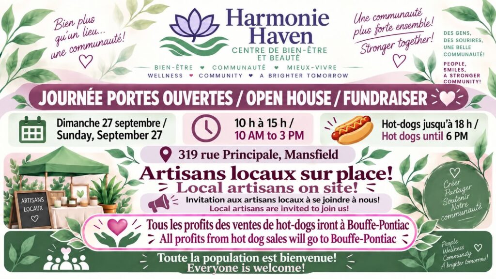 Harmonie Haven Open House, Fundraiser & Vendor Market